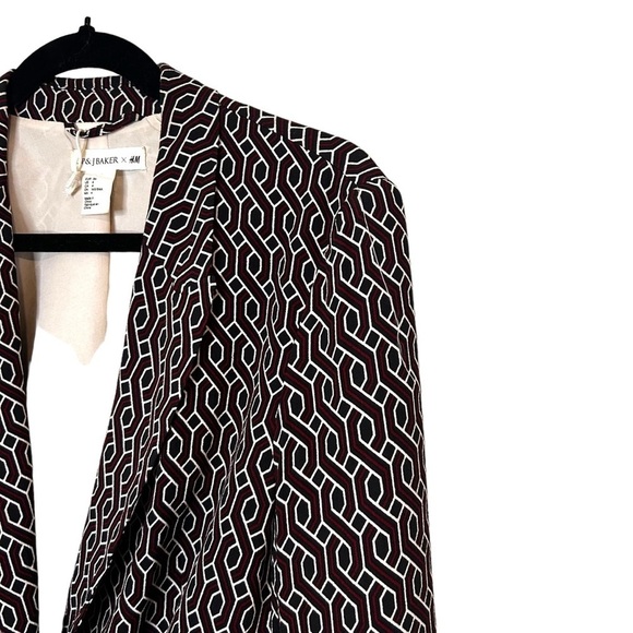 GP & J Baker H&M Collection Red Patterned Blazer - Picture 10 of 16
